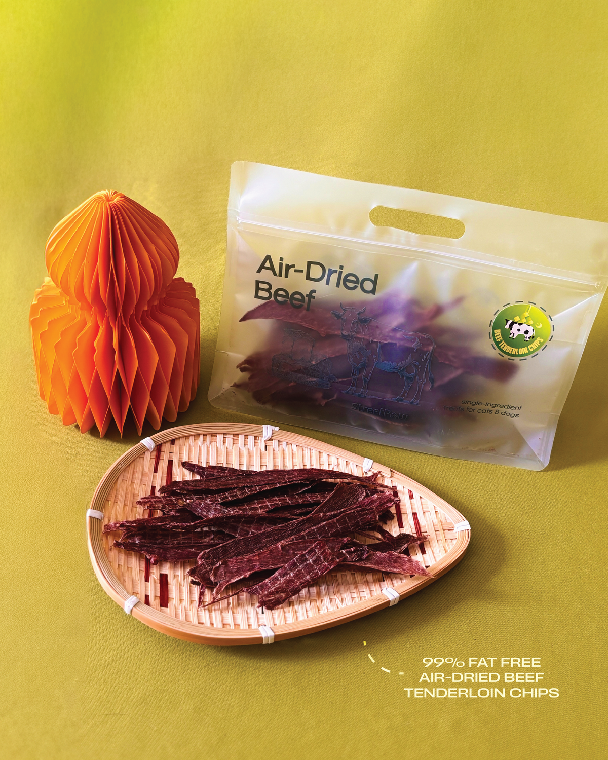 š® Air-Dried 99% Fat-Free Beef Tenderloin Chips