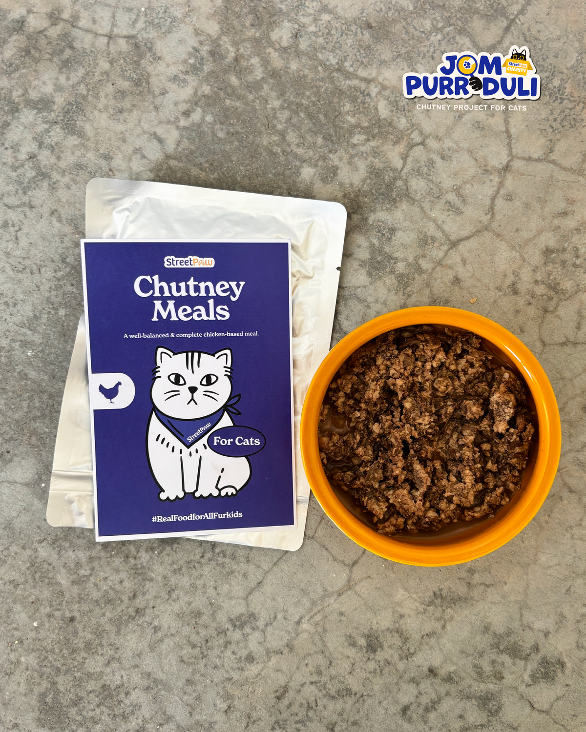 [END: DELIVERY ON 27/8] Chutney Project for Cats: Jom Purr-duli Food Drive for Pads & Paws KL | LINGY | Allergic Rescuers KL