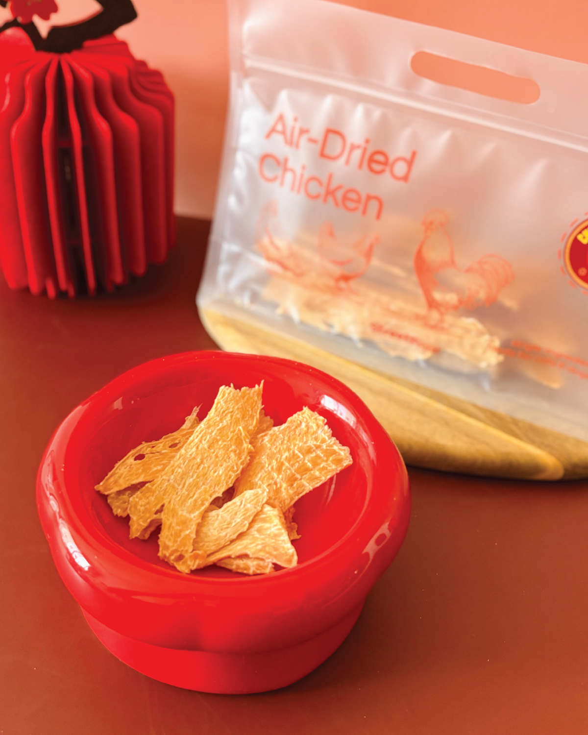 Air Dried Kampung Chicken Chips (100g) [For Dogs🐶 and Some Cats (if they like crunchy stuff)🐱]